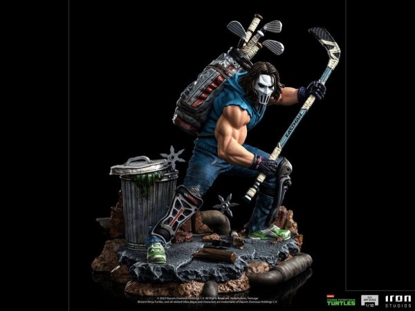 Casey Jones Art Scale - Tortugas Ninja