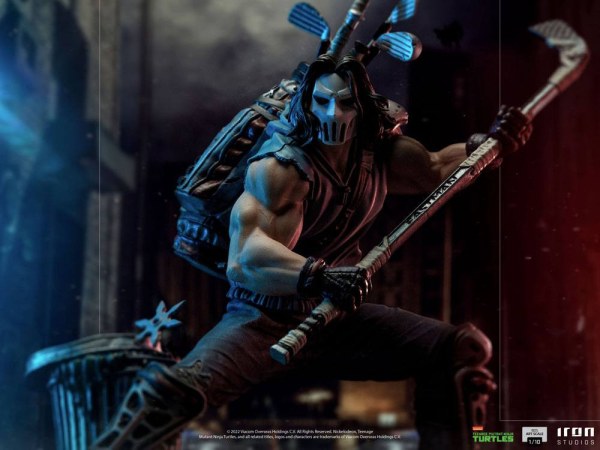 Casey Jones Art Scale - Tortugas Ninja