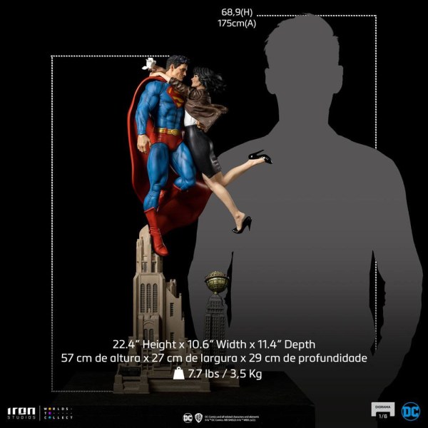 Diorama Superman y Lois - DC Comics