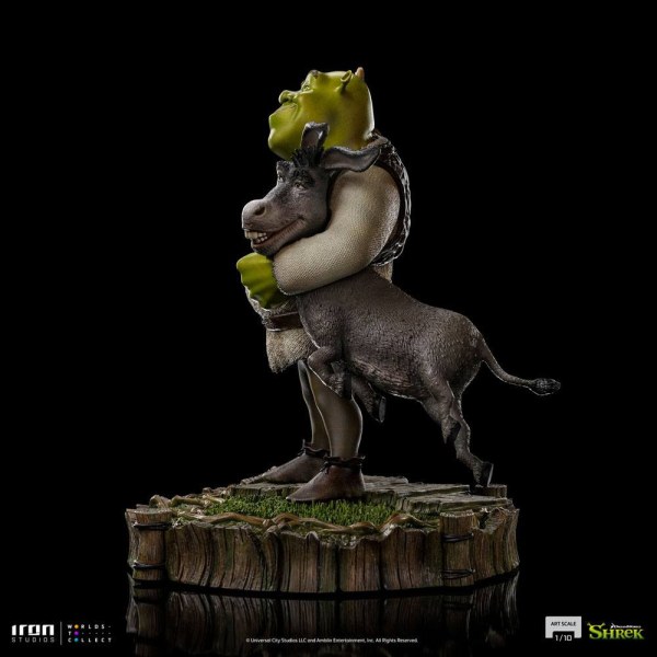 Shrek, el burro y el hombre de jengibre Deluxe Art Scale - Dreamworks