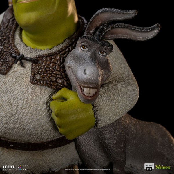 Shrek, el burro y el hombre de jengibre Deluxe Art Scale - Dreamworks