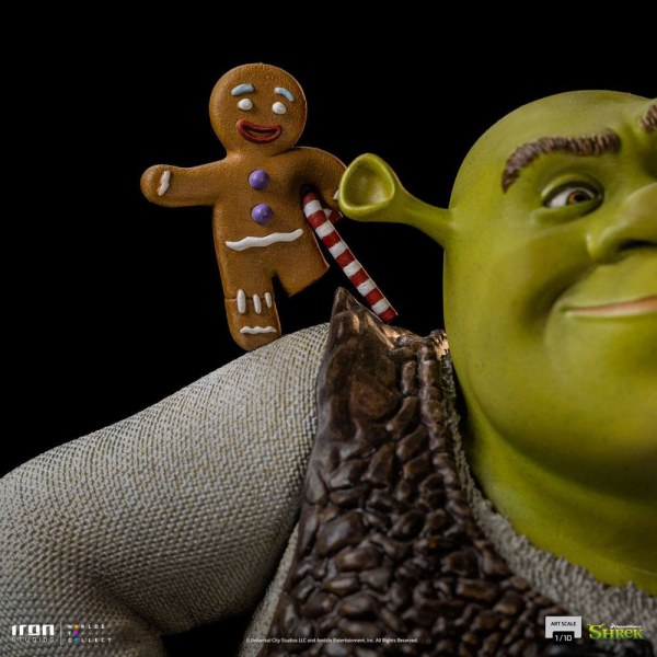 Shrek, el burro y el hombre de jengibre Deluxe Art Scale - Dreamworks