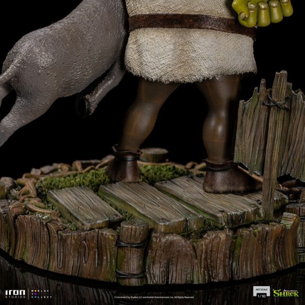 Shrek, el burro y el hombre de jengibre Deluxe Art Scale - Dreamworks