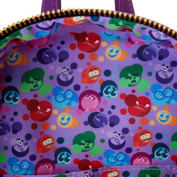 MINI MOCHILA INSIDE OUT CORE MEMORIES - DISNEY LOUNGEFLY
