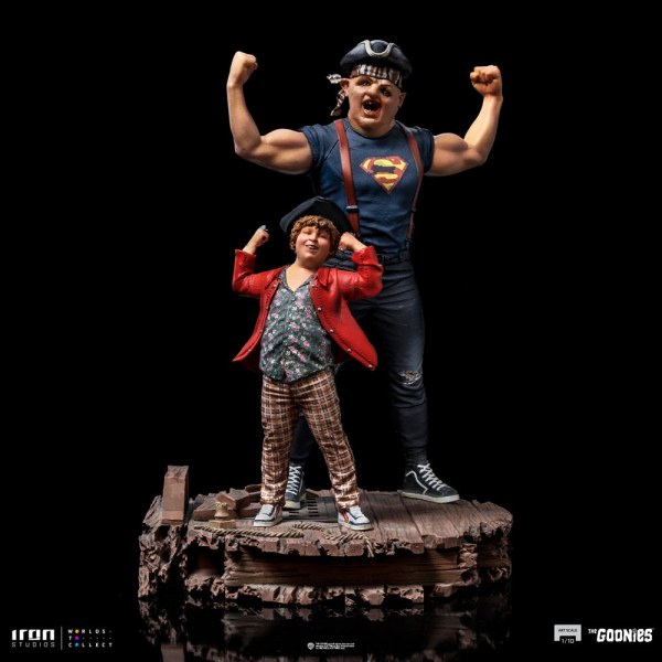 Escala de arte de perezosos y trozos - Los Goonies