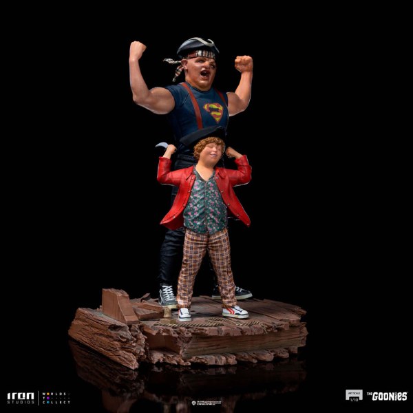 Escala de arte de perezosos y trozos - Los Goonies
