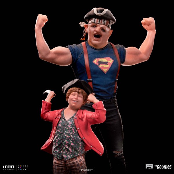 Escala de arte de perezosos y trozos - Los Goonies