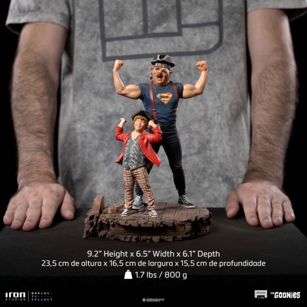 Escala de arte de perezosos y trozos - Los Goonies
