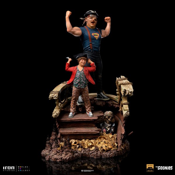 Sloth and Chunk Deluxe Art Scale - Los Goonies