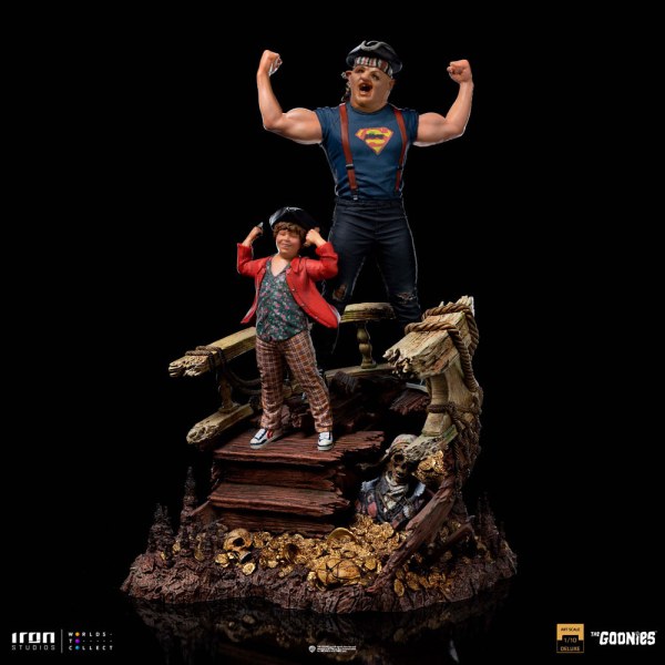Sloth and Chunk Deluxe Art Scale - Los Goonies