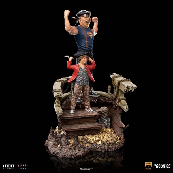 Sloth and Chunk Deluxe Art Scale - Los Goonies