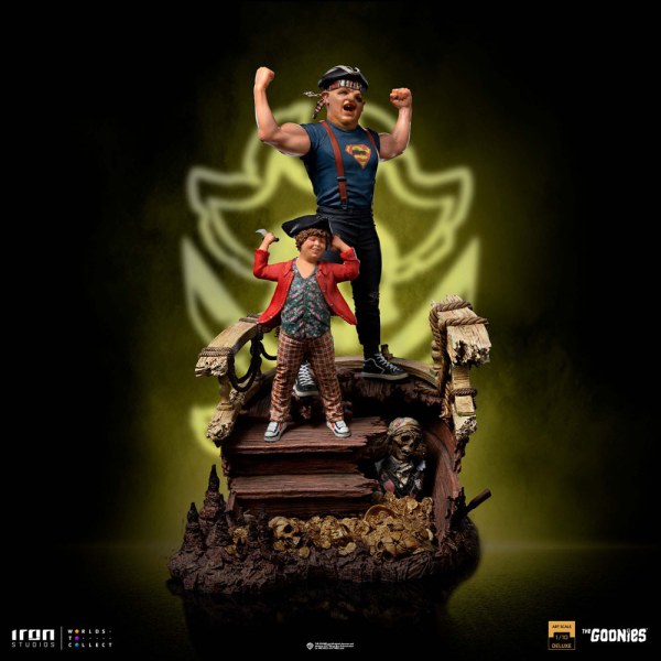 Sloth and Chunk Deluxe Art Scale - Los Goonies