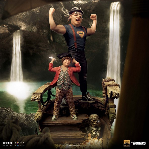 Sloth and Chunk Deluxe Art Scale - Los Goonies