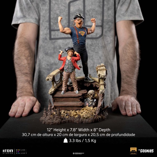 Sloth and Chunk Deluxe Art Scale - Los Goonies