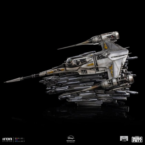 Mando's N-1 Starfighter Art Scale - The Book of Boba Fett