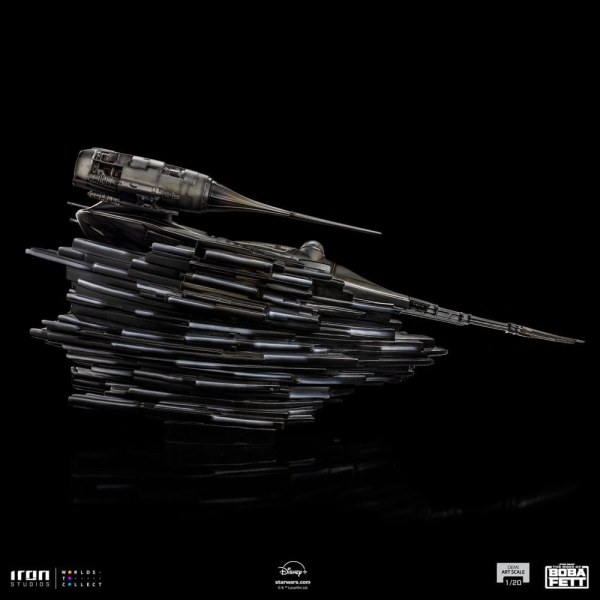 Mando's N-1 Starfighter Art Scale - The Book of Boba Fett