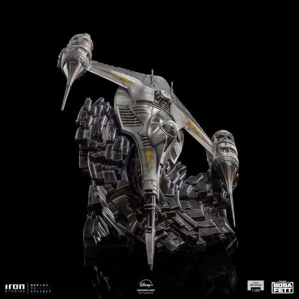 Mando's N-1 Starfighter Art Scale - The Book of Boba Fett