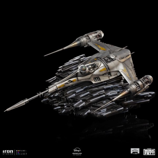 Mando's N-1 Starfighter Art Scale - The Book of Boba Fett