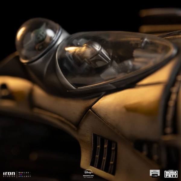 Mando's N-1 Starfighter Art Scale - The Book of Boba Fett