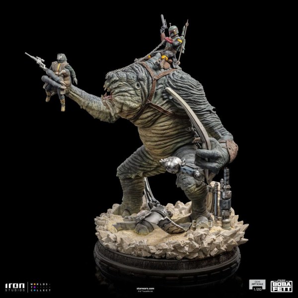 Boba Fett & Rancor Demi Art Scale - El libro de Boba Fett