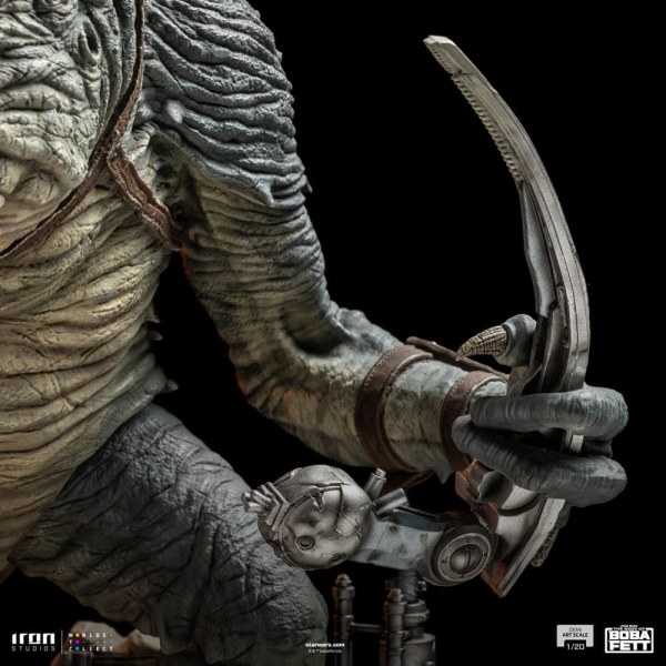 Boba Fett & Rancor Demi Art Scale - El libro de Boba Fett