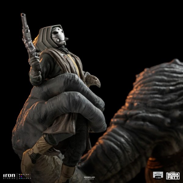 Boba Fett & Rancor Demi Art Scale - El libro de Boba Fett