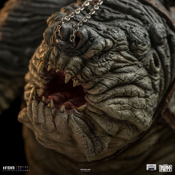 Boba Fett & Rancor Demi Art Scale - El libro de Boba Fett