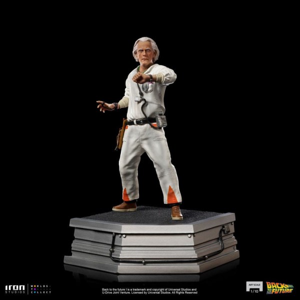 Doc Brown Art Scale - Regreso al futuro