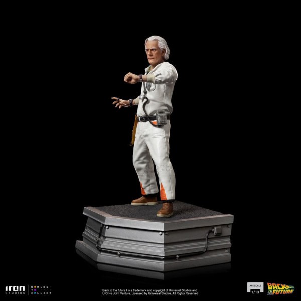 Doc Brown Art Scale - Regreso al futuro