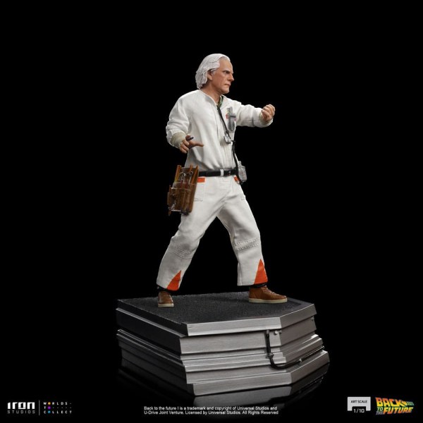 Doc Brown Art Scale - Regreso al futuro