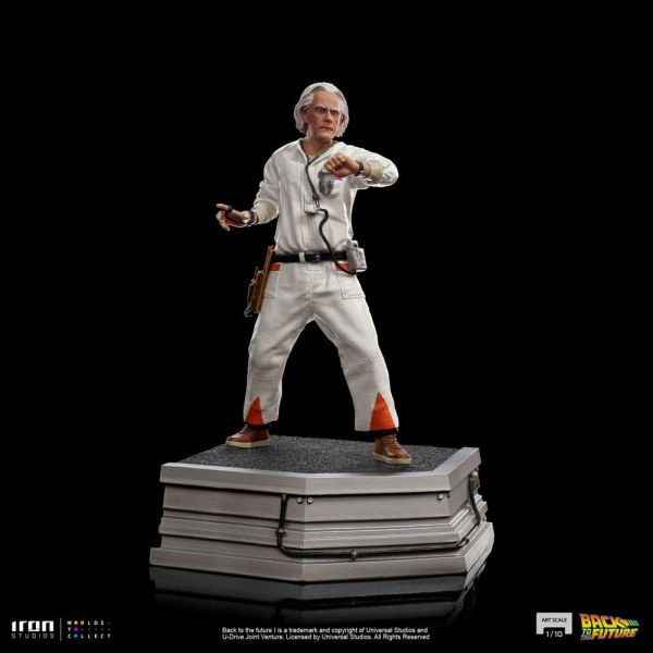 Doc Brown Art Scale - Regreso al futuro