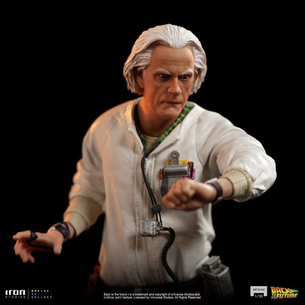 Doc Brown Art Scale - Regreso al futuro
