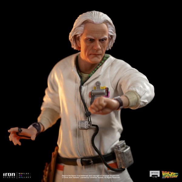 Doc Brown Art Scale - Regreso al futuro