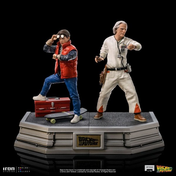 Doc Brown Art Scale - Regreso al futuro