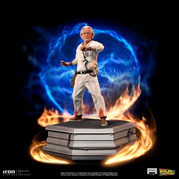 Doc Brown Art Scale - Regreso al futuro