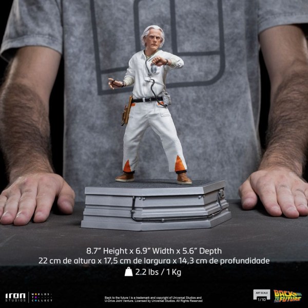 Doc Brown Art Scale - Regreso al futuro