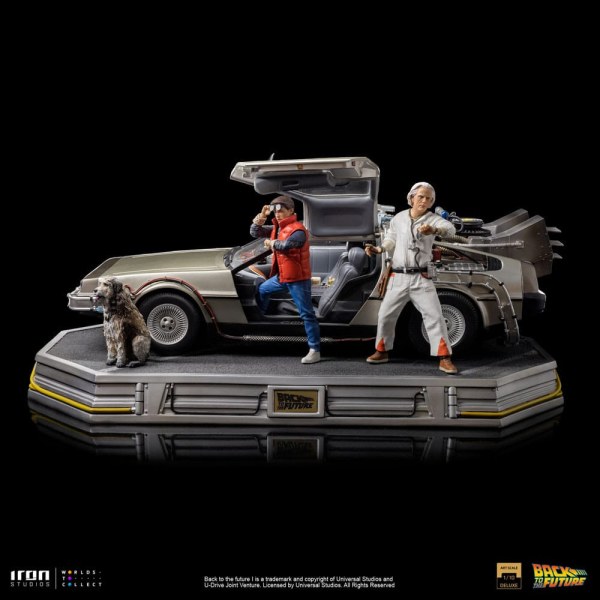 DeLorean Art Scale - Regreso al futuro