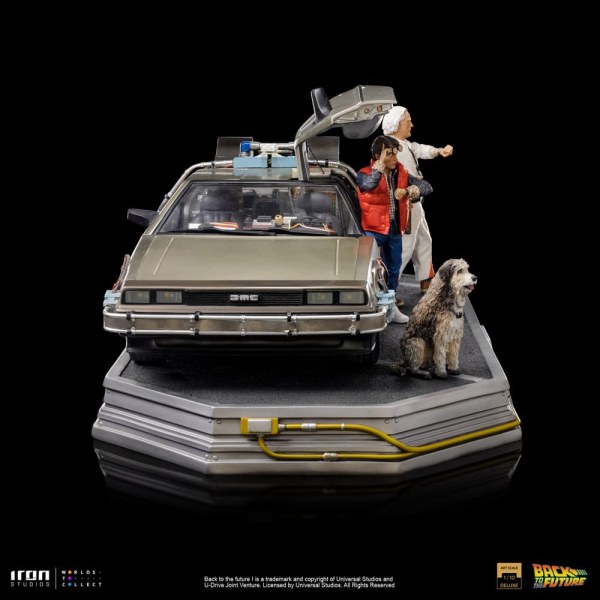 DeLorean Art Scale - Regreso al futuro