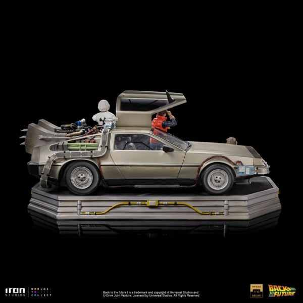 DeLorean Art Scale - Regreso al futuro