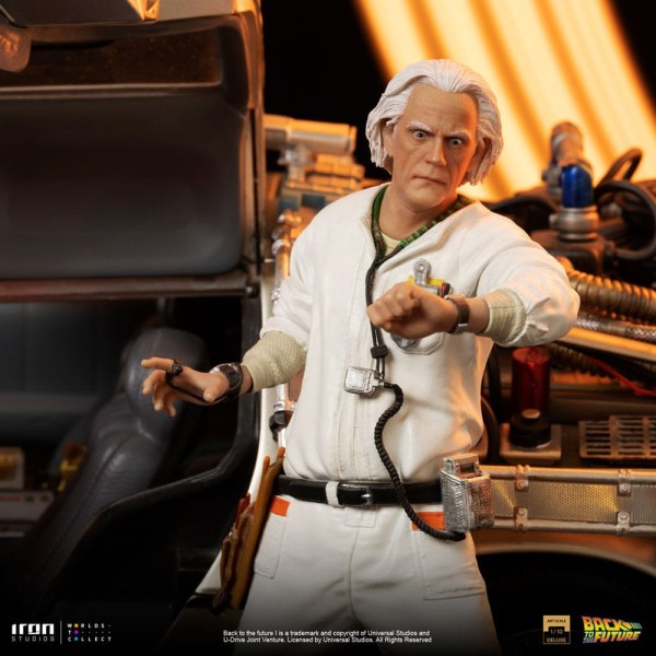 DeLorean Art Scale - Regreso al futuro