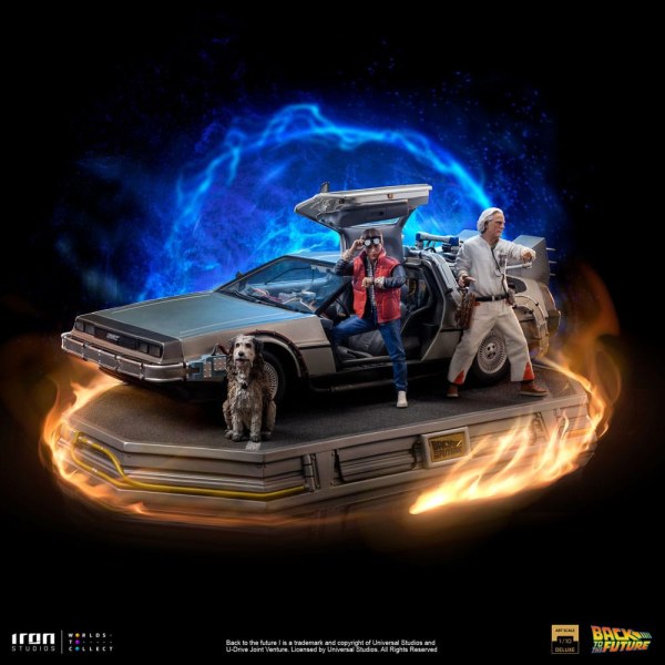 DeLorean Art Scale - Regreso al futuro