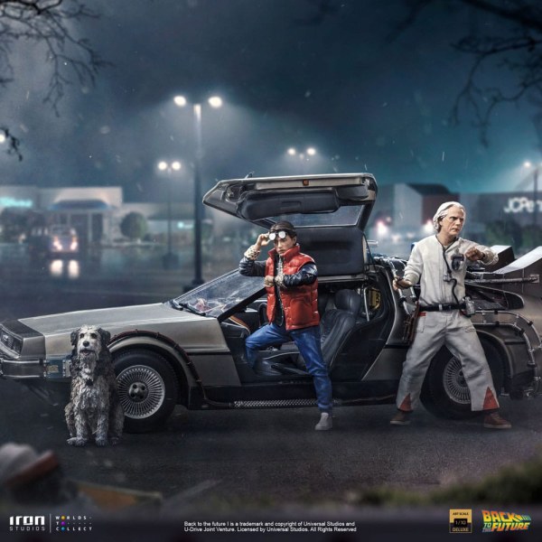 DeLorean Art Scale - Regreso al futuro