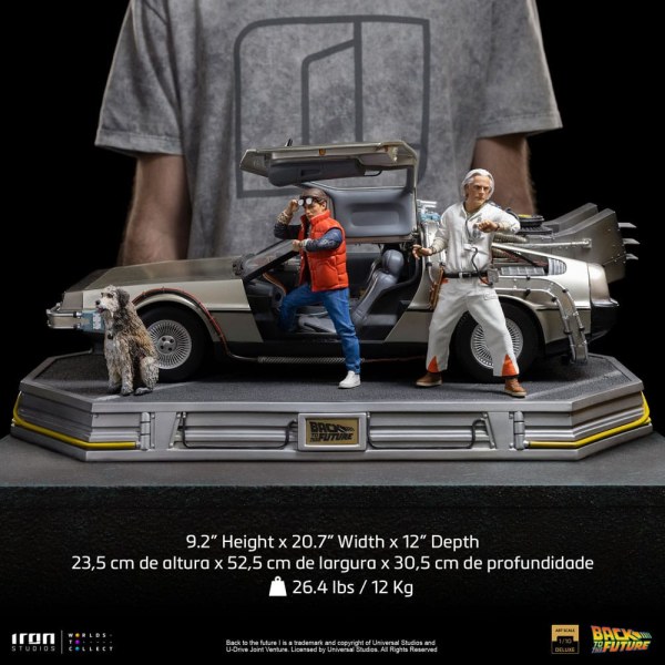 DeLorean Art Scale - Regreso al futuro
