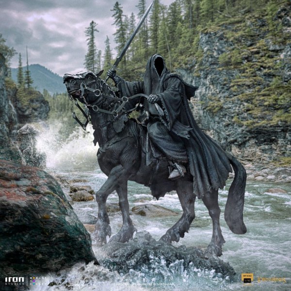 Nazgul a caballo Deluxe Art Scale - El Señor de los Anillos