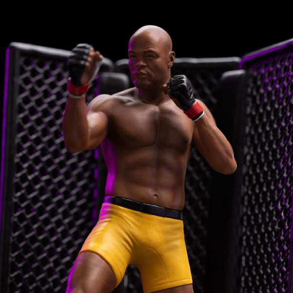 UFC statuette 1/10 Deluxe Art Scale Anderson "Spider" Silva - Signed Version 22 cm