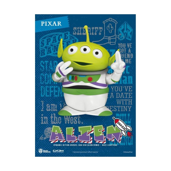 DISNEY PIXAR TOY STORY ALIEN COSPLAY BUZZ LIGHTNING - Dynamic Action Heroes