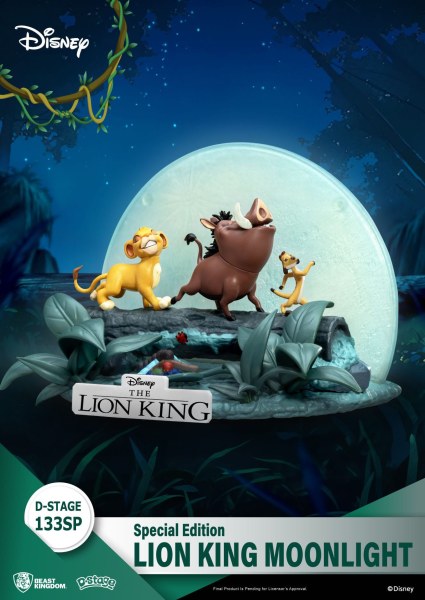 El Rey León Edición Especial Luz de Luna - Disney D-Stage