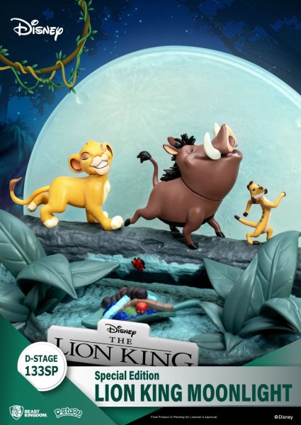 El Rey León Edición Especial Luz de Luna - Disney D-Stage