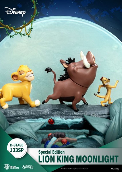 El Rey León Edición Especial Luz de Luna - Disney D-Stage