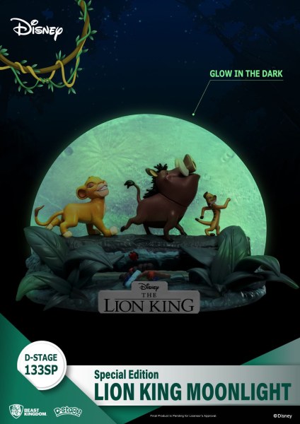 El Rey León Edición Especial Luz de Luna - Disney D-Stage